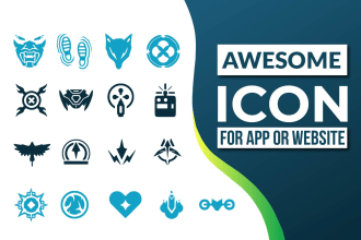design a custom icon set for your website or app