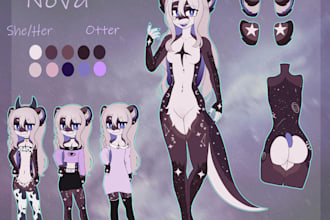 draw you furry and anime art