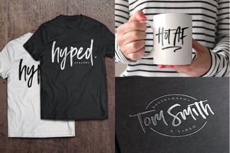 do typography t shirt design and graphic t shirt design for merch by amazon
