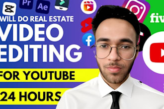 edit repurpose youtube video , instagram reels, video editing in 6 hours