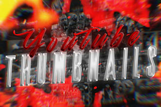 design amazing youtube thumbnails