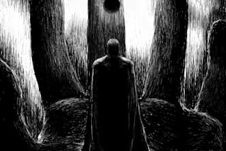 draw surreal horror art