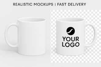 expertly place your logo or text onto any product mockup