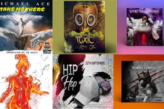 design a brilliant album cover, amazing single, unique cd cover, and mixtape