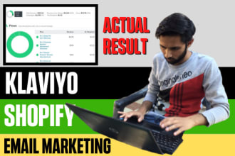 setup modern klaviyo email flows for shopify marketing