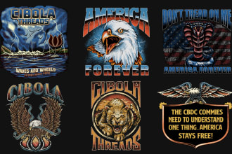 make hand drawn vintage illustration for t shirt