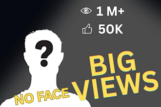 design high CTR youtube thumbnails for faceless channels