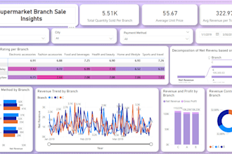 perform data analytics visualization using power bi, tableau, qgis and excel