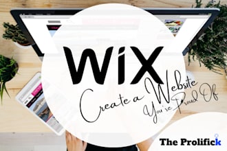 design, redesign or repair wix website