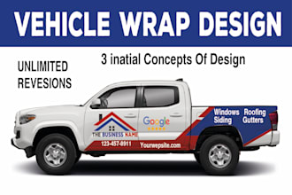 do vehicle wrap decal,for truck and trailer wrap design,car wrap desig,va
