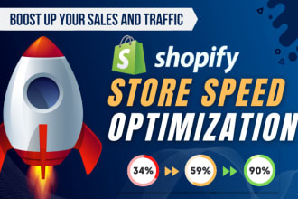increase shopify website speed and do speed optimization