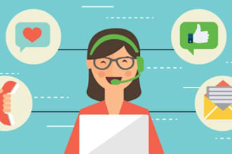 provide full time customer service