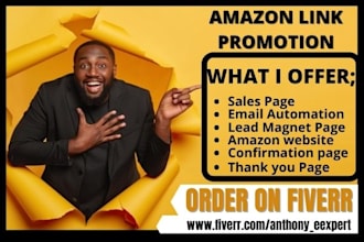 build amazon sales funnel,amazon website,amazon link promotion