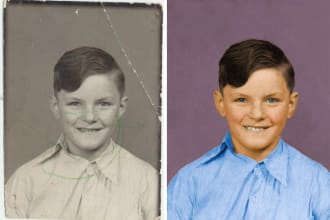 restore old photos and colorize