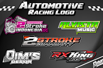 create amazing logo racing, automotive in 24 hours