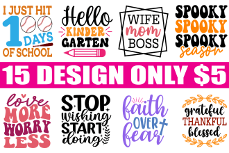 make creative svg, cut file, png, eps, dxf design bundle