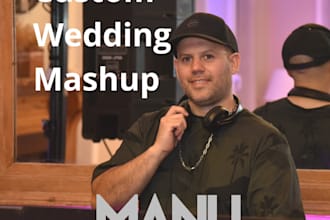 custom music mashup mix for your wedding