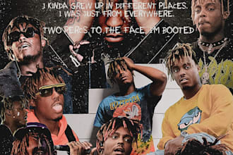 write your songs like lil peep, juice wrld and trippie redd