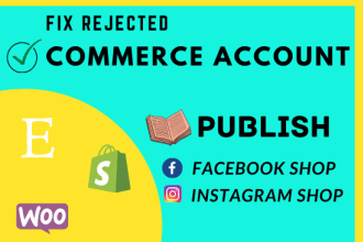 fix commerce manager, enable facebook shop and instagram shop