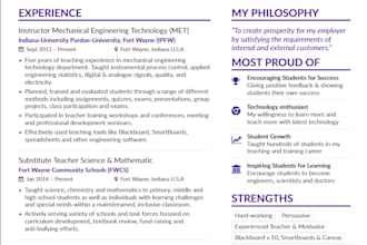 write professional resumes and CV