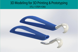create 3d modeling for 3d printing and prototyping