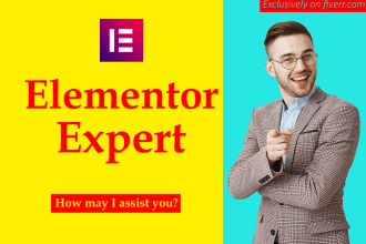 be your elementor expert for wordpress elementor website by elementor pro