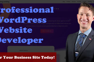 build a premium wordpress website for your business