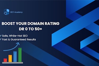 increase ahrefs domain rating DR 50 safely with high authority backlinks