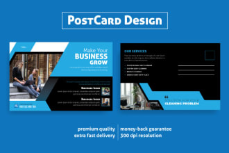 create an eye catching postcard, eddm postcard, office postcard