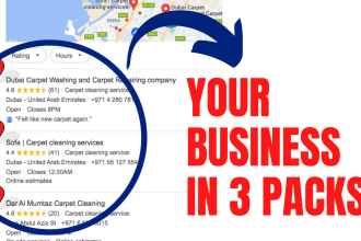 do 19,950 google maps and rank business in local 3 pack