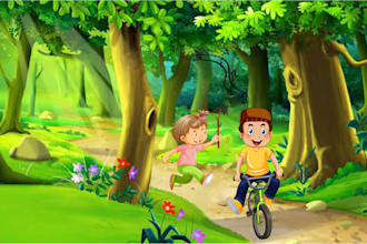 childrens book illustration or kids book  covers and characters