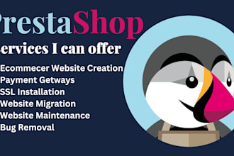 fix any prestashop issue, bug, error or module problem