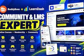 build a wordpress lms website with learndash, tutor lms or buddyboss