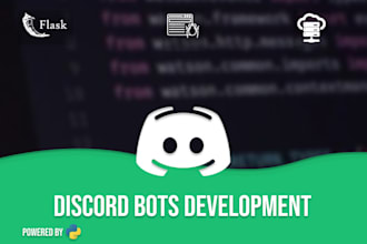 create custom discord bots and automation solutions