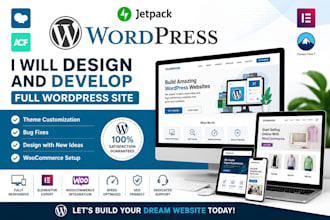 design and develop responsive wordpress site in modern way