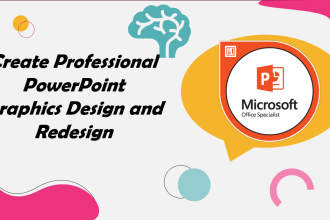 create professional powerpoint graphics design and redesign