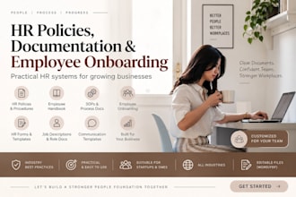 create your HR policies, documents and employee onboarding system