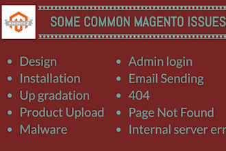 fix magento1, magento 2, issue, bug, error