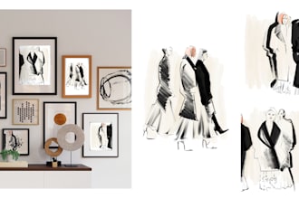 create a unique fashion poster for your interior