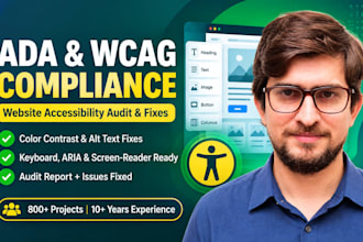 make or fix ada compliance and wcag accessibility on your website