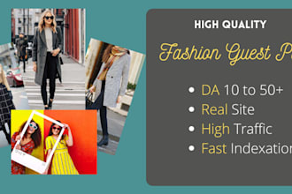 provide fashion guest post on high da fashion blog