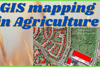 write on precision farming and gis mapping in agriculture