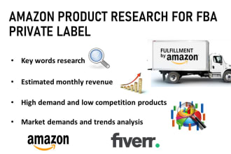 do amazon product research for fba private label