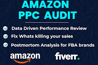 do an in depth amazon PPC audit for your campaigns