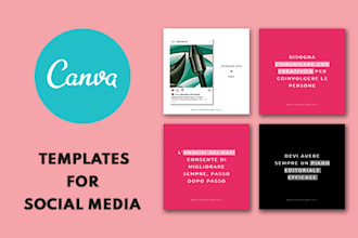 design canva templates for social media