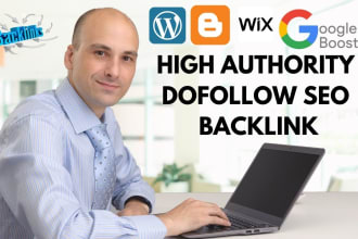 provide permanent  quality high authority SEO dofollow backlinks