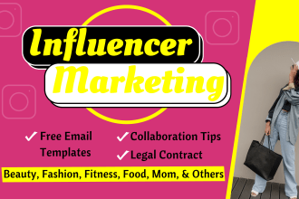 find influencers in beauty, fashion, fitness, food, mom niche