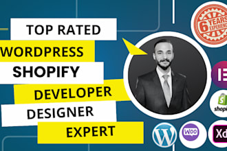 convert a website PSD figma HTML design into wordpress and shopify