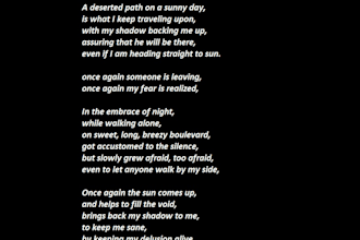 write a poem, original song lyrics