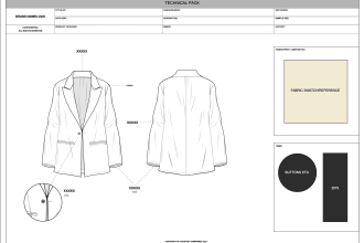 design your fashion tech pack to be factory ready